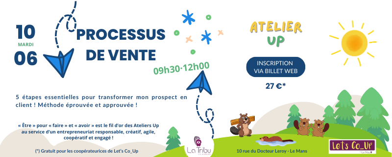 ATELIER UP – Processus de vente – Mardi 10 juin 2025